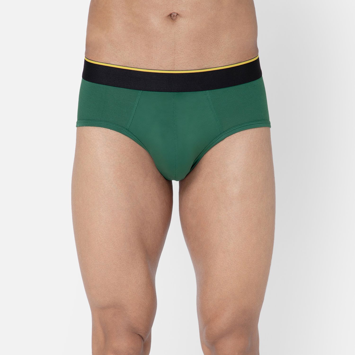 Bummer Men's Solid Micro Modal Briefs Underwear | Ultra Soft & Breathable - Palms