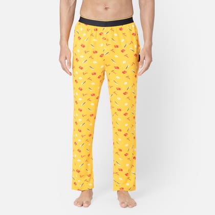 Bummer Men's Relaxed Fit Micro Modal Lounge Pyjama Pants | Stretchy & Soft Waistband - Brekkie