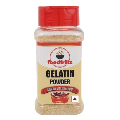 foodfrillz Gelatin Powder Crystals, 90 g