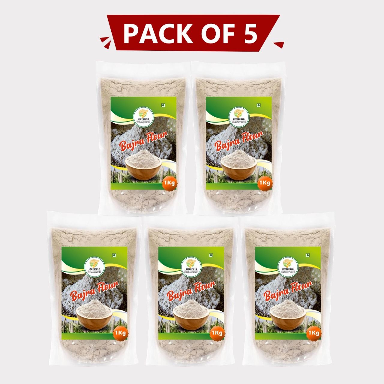 Bajra Flour (Pack of 5)