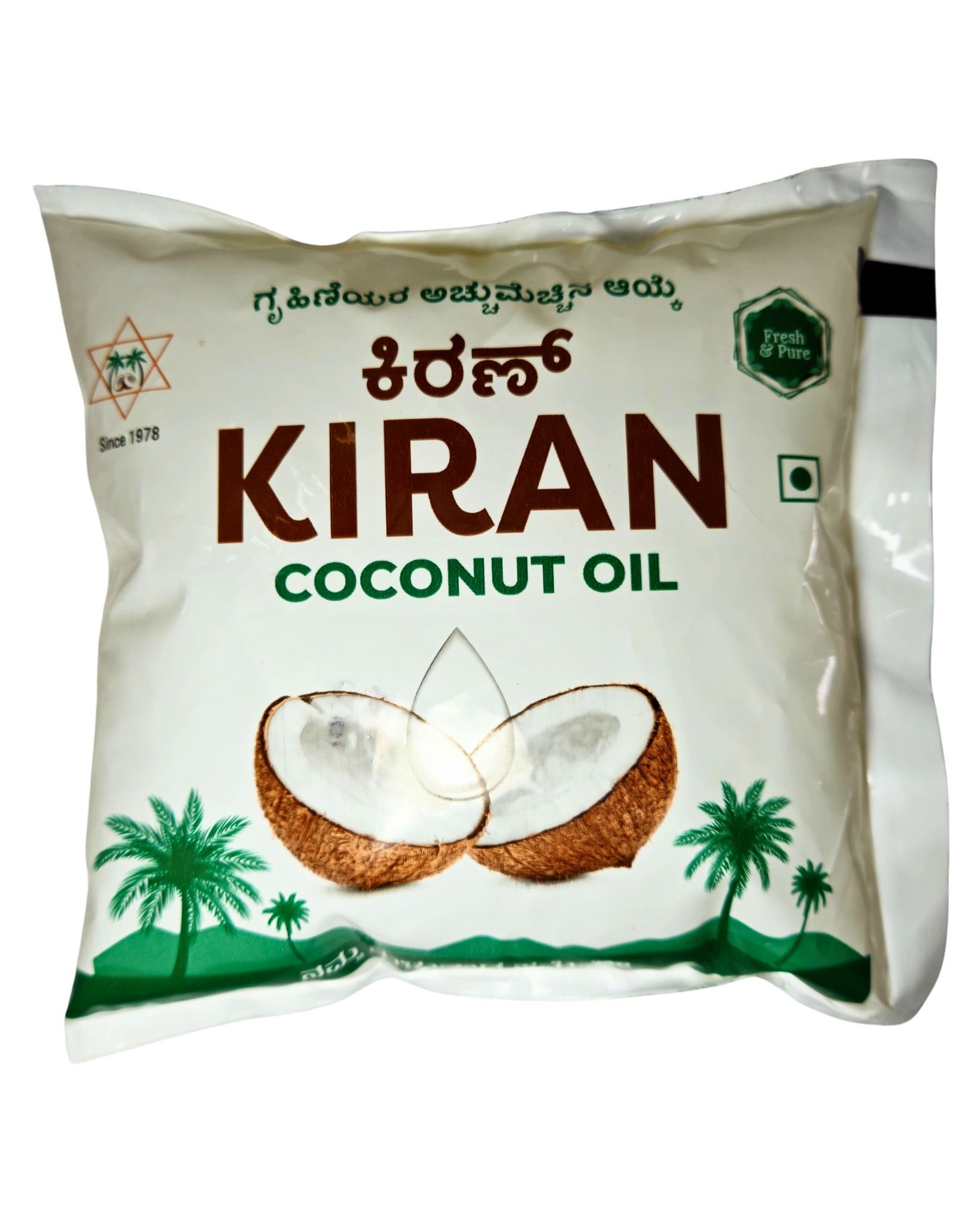 Kiran Coconut Oil Pouch 500ML