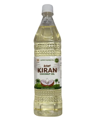 Kiran Coconut Oil Bottle 1L