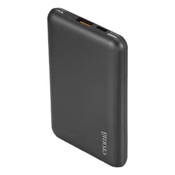 Croma 10000 mAh 22.5W Fast Charging Powerbank (1 Type A & 1 Type C Ports, Black)