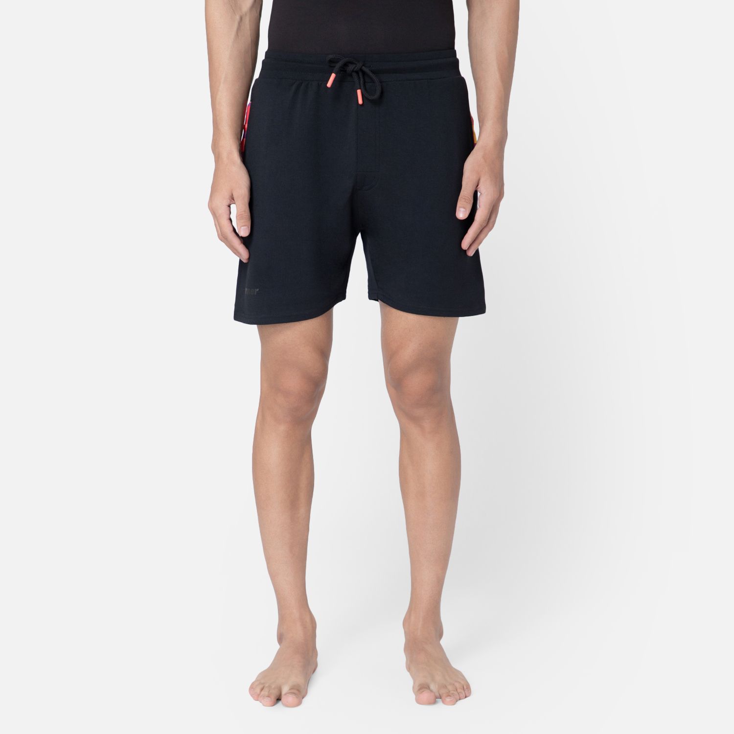 Bummer Men's Solid Micro Modal Shorts | Regular Fit Casual Lounge Shorts with Side Pocket - Afterhours