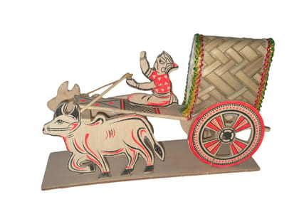 Small Wooden Bullock Cart