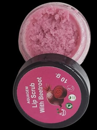 Aquagem skincare "All Natural  Beetroot Lip Scrub"