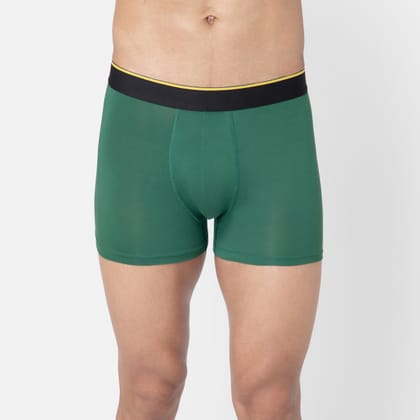 Bummer Men's Solid Micro Modal Trunks Underwear | Ultra Soft & Breathable - Palms