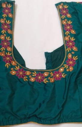 computer embroidery blouse