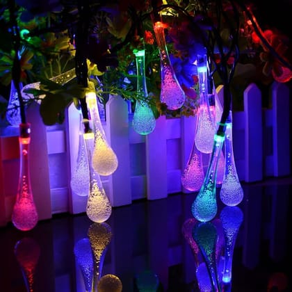 Multicolor Serial String Led Light with 8 Modes Changing Controller - Waterproof Serial Lights for Decoration Long | for Home,Diwali Decoration, Christmas,Patio Garden(12 Meter | Pack of 1)