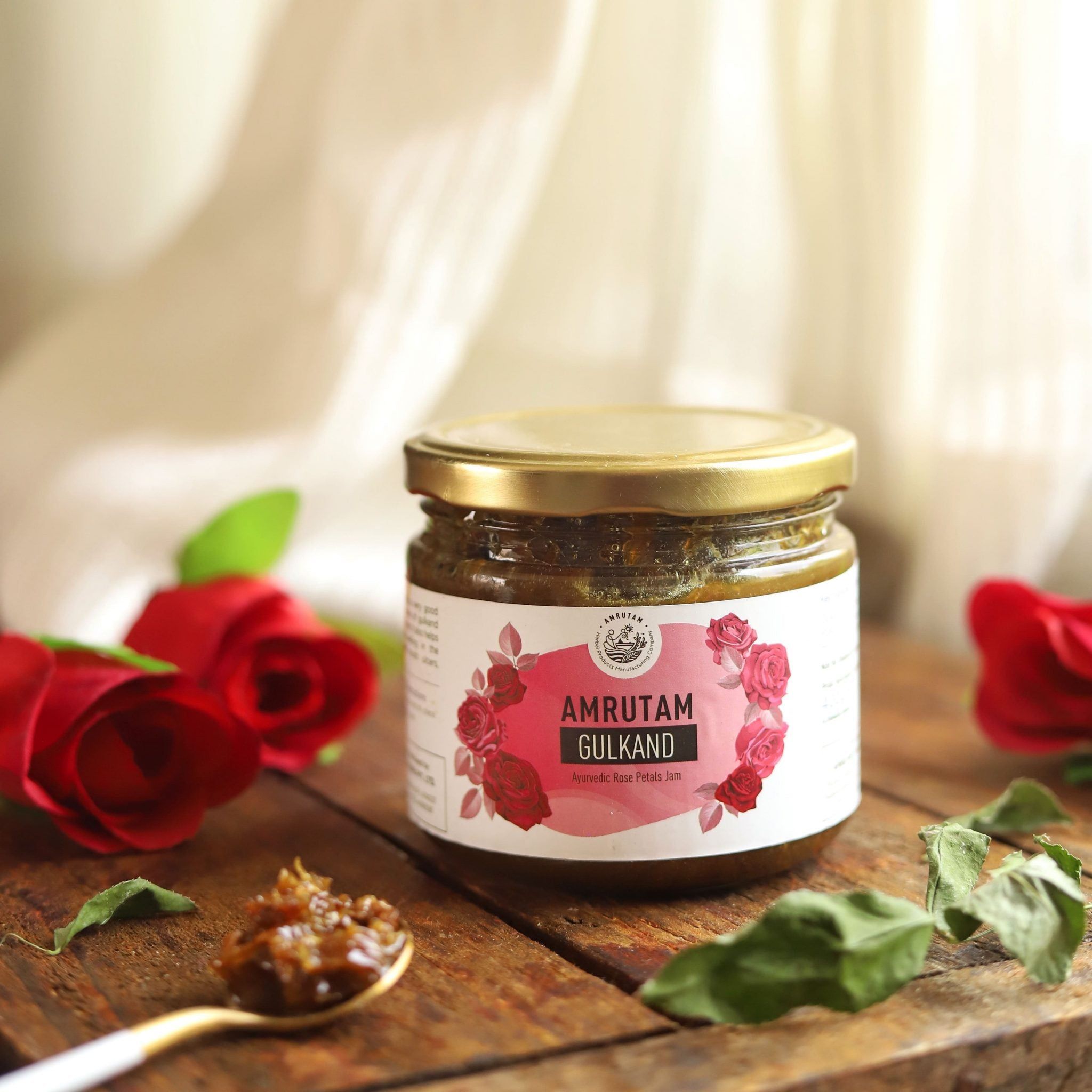 Amrutam Gulkand | Ayurvedic Rose Petals Jam