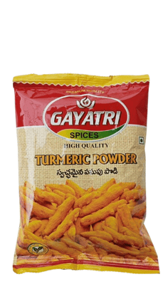 "Gayatri Turmeric Powder -200g Premium Quality, 100% Natural, Chemical Free"