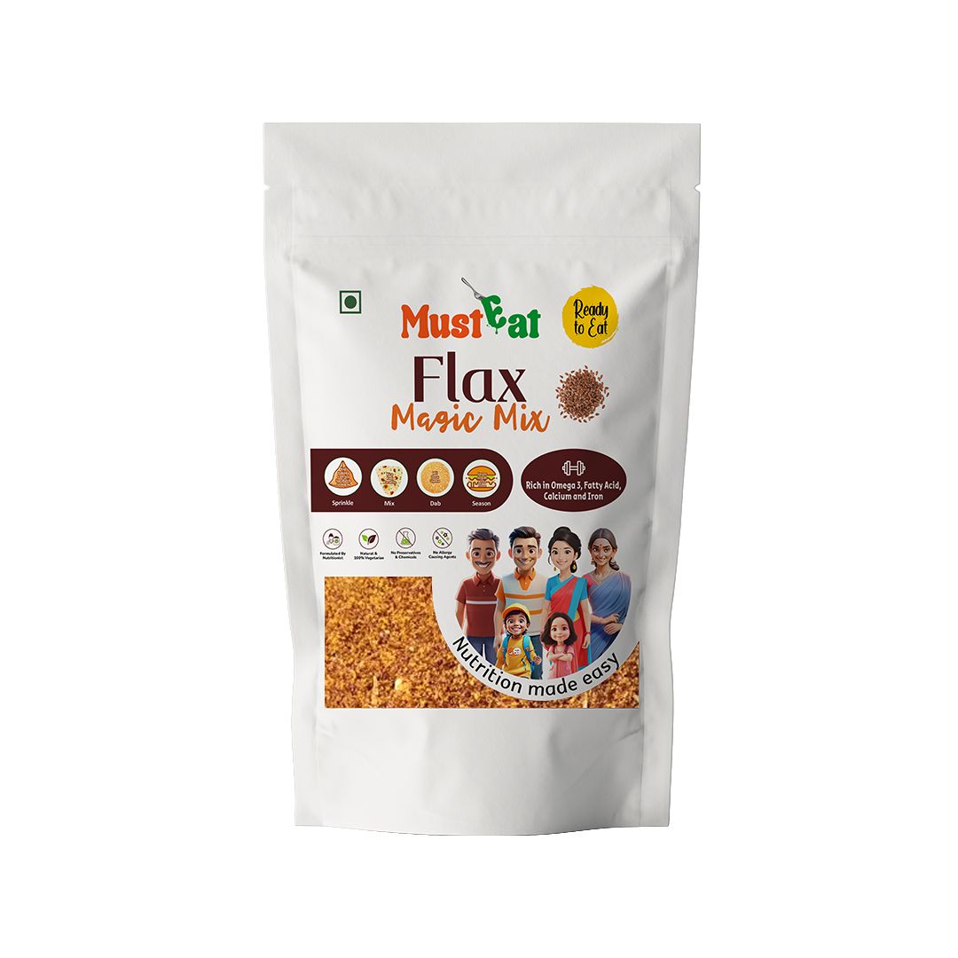 Yazas Flax Magic Mix ( Natural Flax Seeds Spice Mix ) 100gms