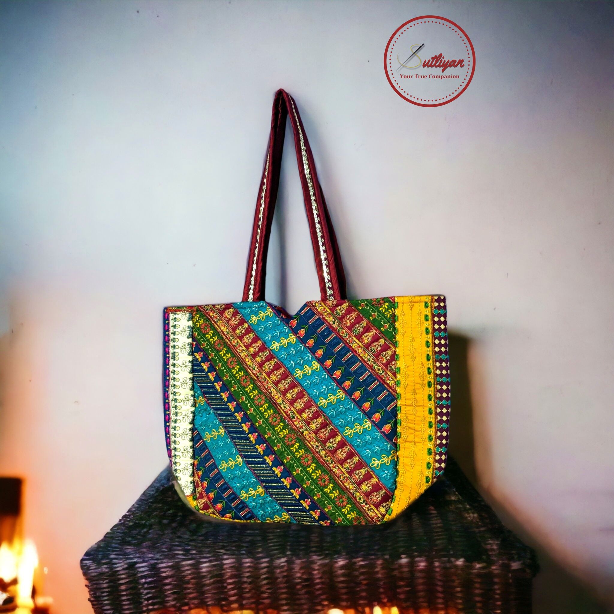 Rajasthani tote bags deals