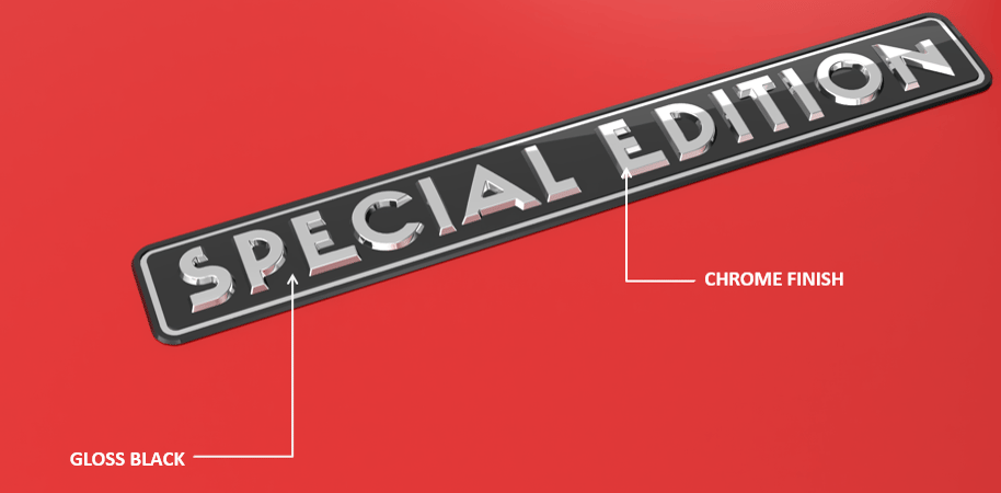 Hero Genuine SPECIAL EDITION EMBLEM