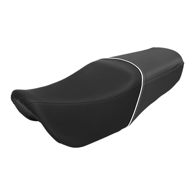 Hero Genuine SEAT COVER - GREY BLK WHITE PIPING DUAL TONE