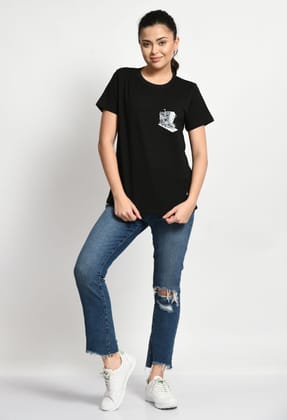 HERO OFFICIAL WOMENS CREW NECK T-SHIRT