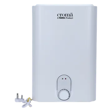 Croma 10 Litres 5 Star Storage Water Geyser (2000 Watts, White)