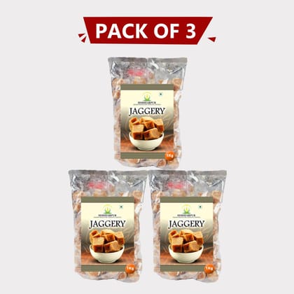 Jaggery (Pack of 3)