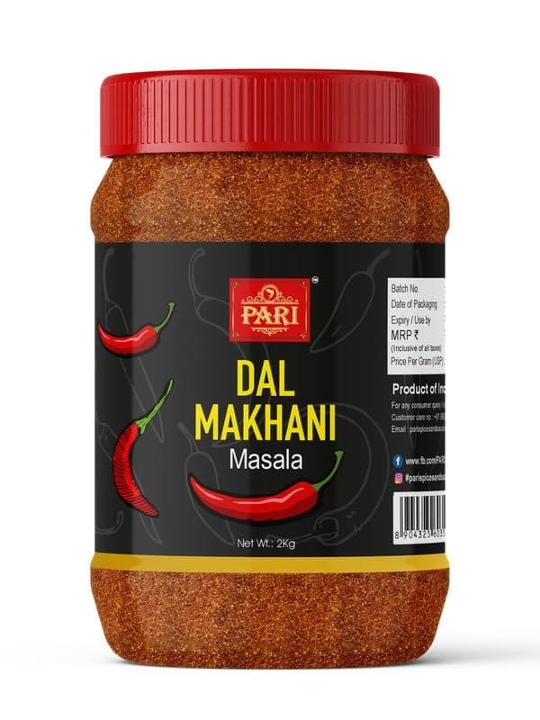 Pari Dal Makhani Masala, Secret of Punjabi Dal Makhani Masala Powder Mix | Pure & Hygiene | (Pack of 1 x 2000g)