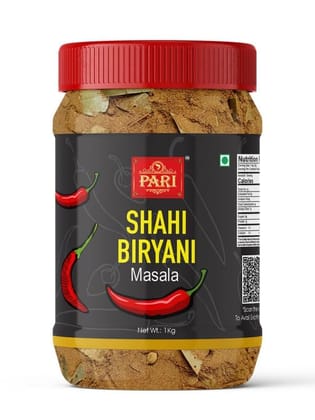 Pari Shahi Biryani Masala - Authentic taste, Aromatic, Coarsely Blend, No Added Colors, No Preservatives and No MSG | (Pack of 1 x 1000g)