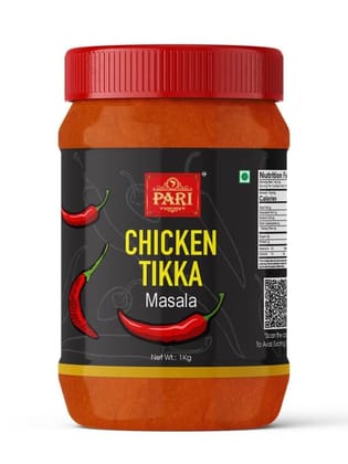 Pari Chicken Tikka Masala | Rich, Spicy & Tangy Tasty | Made with Authentic Spices | No Preservative | No Colour | Indian Spices | (Pack of 1 x 1000g)