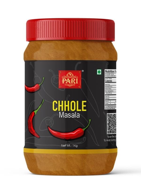 Pari Chhole Masala Powder | Chana Chole Masala | Punjabi Chana Masala | Amritsari Chhole Masala | No Added Colour & No Added Preservatives | (Pack of 1 x 1000g) �