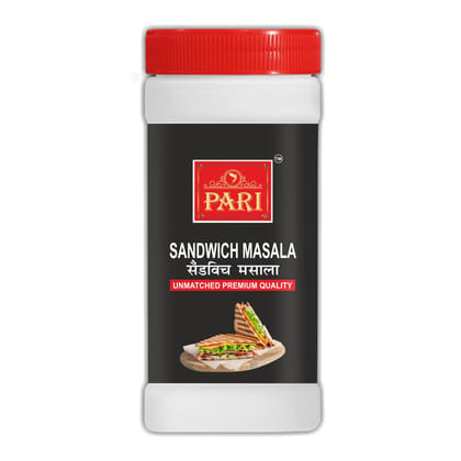 Pari Sandwich Masala Hand-Made Delicious Sandwich Masala|Aromatic Masala For Mouthwatering Sandwiches |Crunchy Street food Sandwich Masala | Zero Additives And Preservatives | 100% pure & natural | Easy to Cook | (Pack of 1 x 250g)