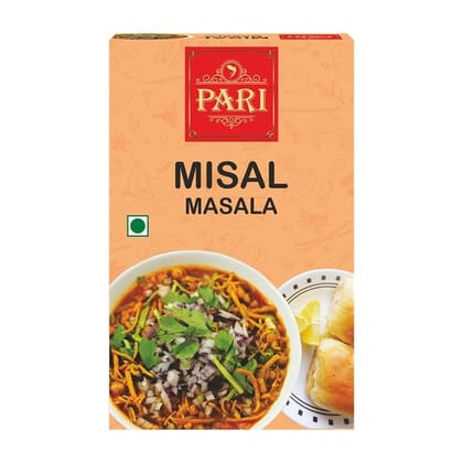 Pari Usal Misal Masala/Powder/Spices | For Healthy Delicious & Flavorful Cooking | Easy to Cook | No Artificial Flavors or Colors | 50 Gram Pack of 1