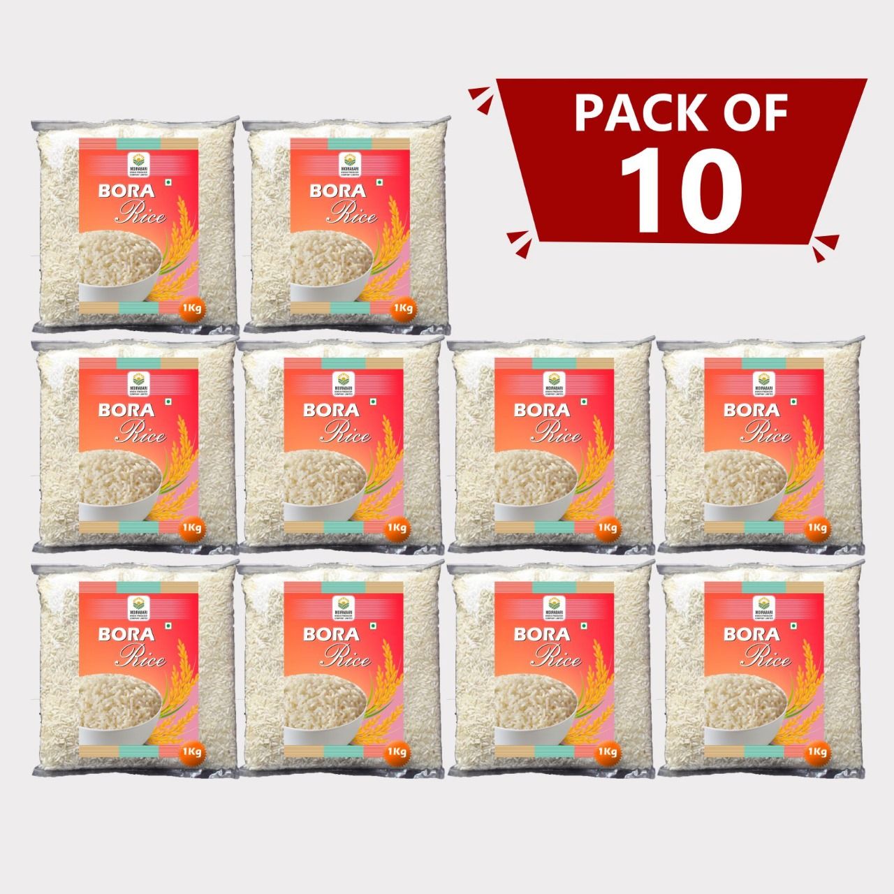 Bora Rice (Pack of 10)