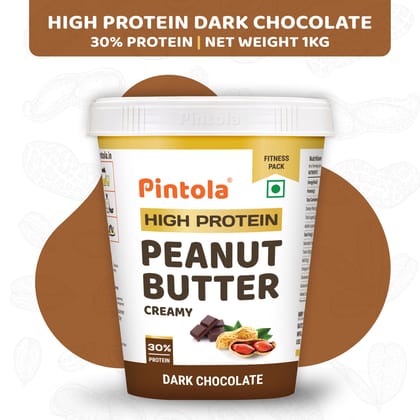 Pintola HIGH Protein Peanut Butter (Dark Chocolate) (Creamy)