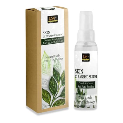 Derma Solution Anti Acne Skin Cleansing Serum | Reduces Excess Oil & Blackhead | For Acne Scar Removal | 50ml