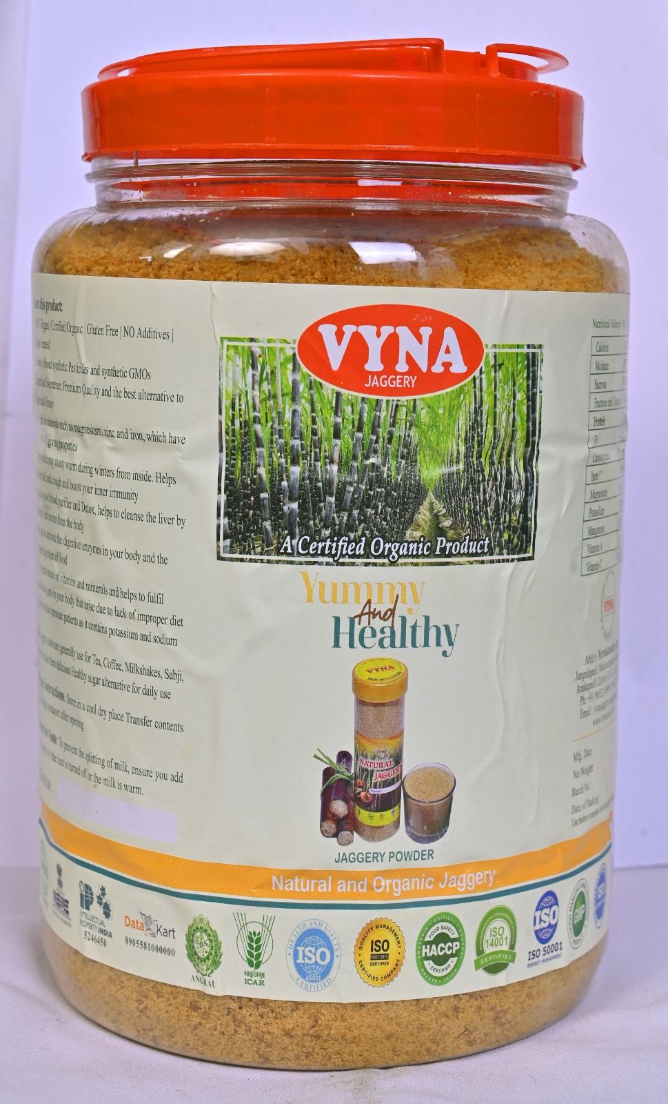  Organic Jaggery Powder - Vyna