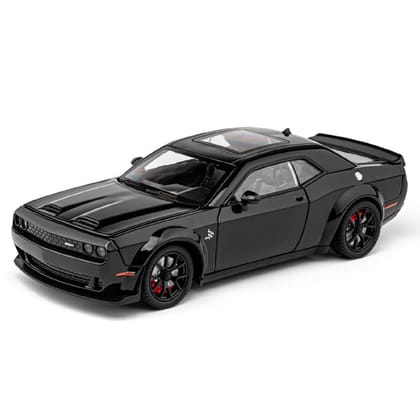 KTRS ENTERPRISE 1:24 Alloy Metal Pull Back Die-cast Car Model Car Pull Back car Super car with Openable Doors with Sound and Light Doors  Light Music Boys Toys for Kids (hellcat sports)