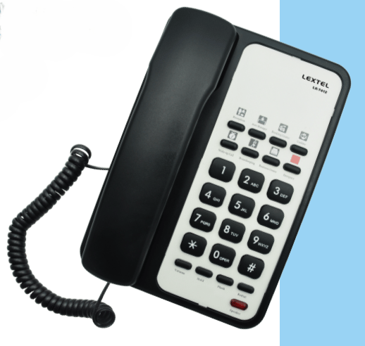 Lextel LX-7412 Hotel Landline Telephone