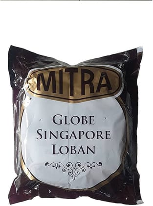 MITRA Globe Singapore Loban/Benzoin (Sambrani) set of 10 packets each 50 gms (300G)