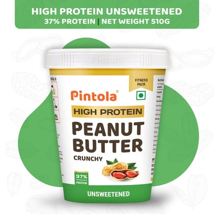 Pintola High Protein All Natural Peanut Butter (Crunchy)