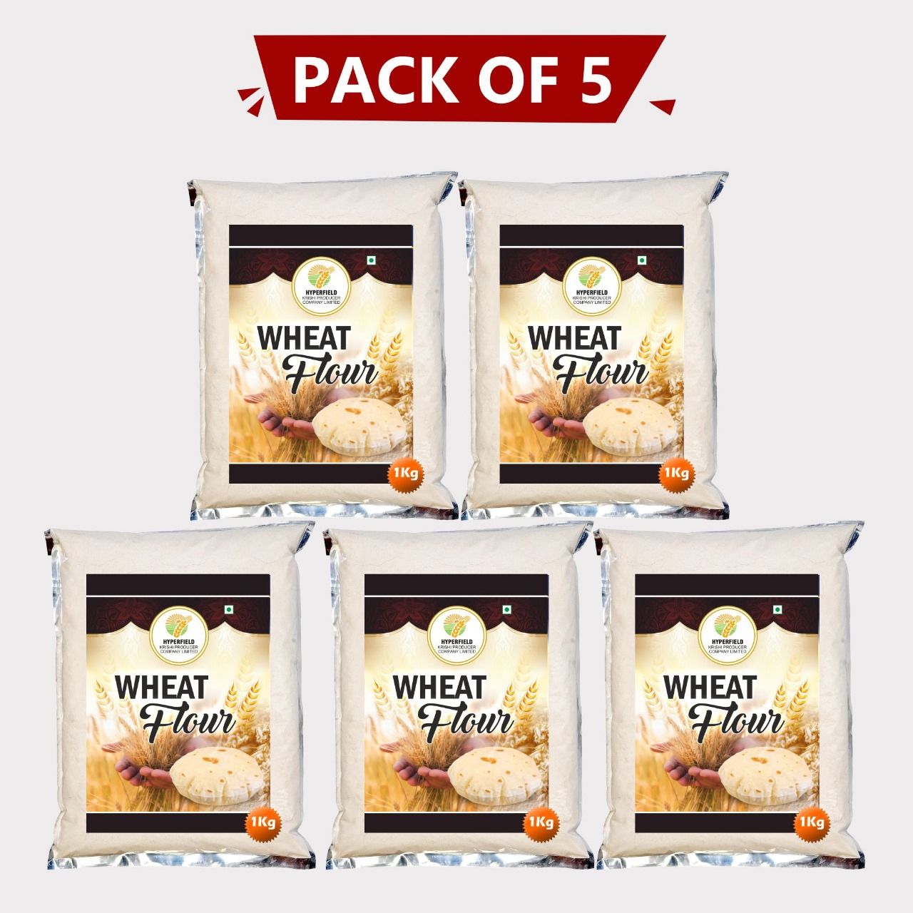 Wheat Flour (Pack of 5)