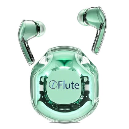 Flute Ultrapods Pro Wireless Earbuds - Mint Green