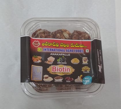 QI Biotin Protein & Iron rich Ladoo