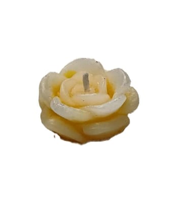 Floating Rose Flower Candles, Set of 6