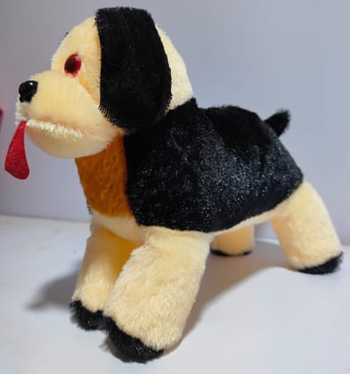 Cute and cuddly plush dog toy for children