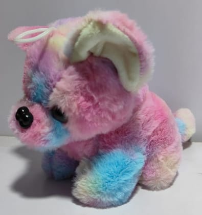  Plush Rainbow Puppy Dog Stuffed Animal Toy