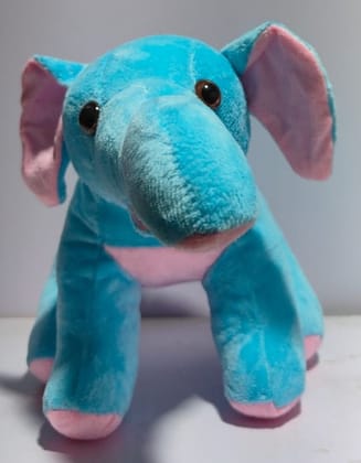  Plush Blue Elephant Stuffed Animal