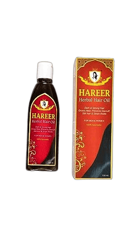  HAREER Herbal Hair Oil - 100ml - For Men & Women