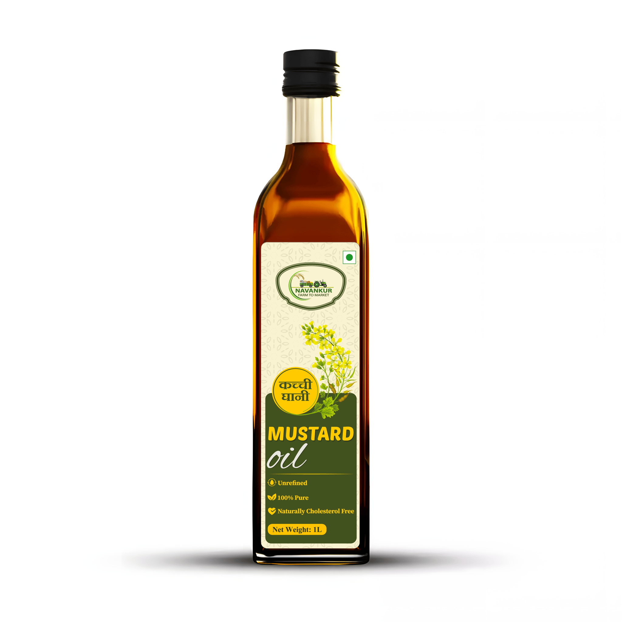 Mustard Oil (Cold-Pressed)