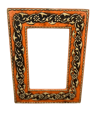 Seju Industires Rajasthani Traditional Hand Made Wooden  Wall Hanging Photo Frame for Living Room, Home,Hotel set of 1