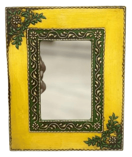 Seju Industires Rajasthani Traditional Hand Made Wooden  Wall Hanging Photo Frame for Living Room, Home,Hotel set of 1