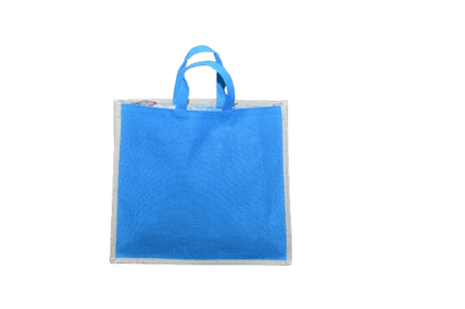 GOGU KIRANALU JUTE BIG SHOPER BLUE BAG