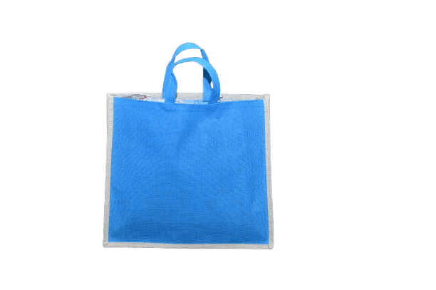 GOGU KIRANALU JUTE BIG SHOPER BLUE BAG