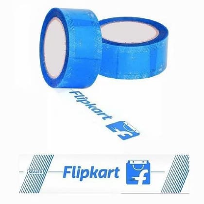 FLIPKART, Printed, Transparent, 40microns, TP4, Self adhesive, Tapes, 48mm x 65m, Pack of 36